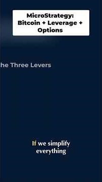 MicroStrategy's Explosive Bitcoin Strategy REVEALED! #shorts