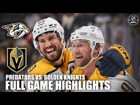 Nashville Predators vs. Vegas Golden Knights | Full Game Highlights | NHL on ESPN
