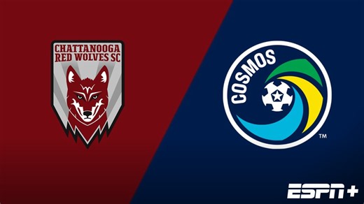 Chattanooga Red Wolves SC vs. New York Cosmos 8/22/26 - Stream the Match Live - Watch ESPN