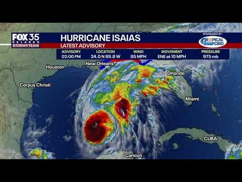 Tropics forecast: Hurricane Isaias, flood warnings