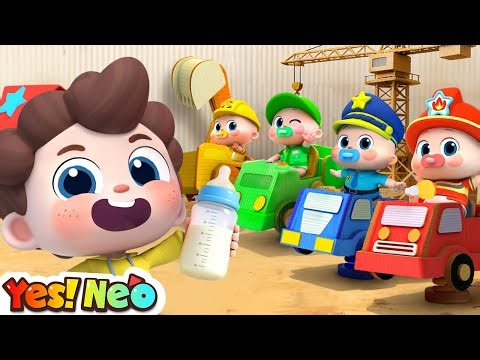 Neo Opens His Own Police - Learn Colors with Babies | Nursery Rhymes & Kids Songs | Yes! Neo