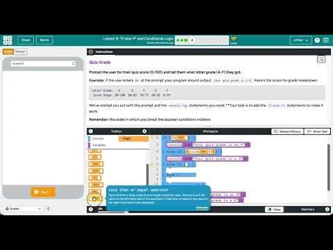 Code.org Event-Driven Programming Lesson 09 04