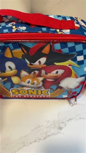 Sonic the Hedgehog Kindergarten Lunchbox Review