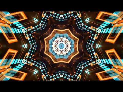 Neon LED Laser Light Animations - Abstract loop backgrounds