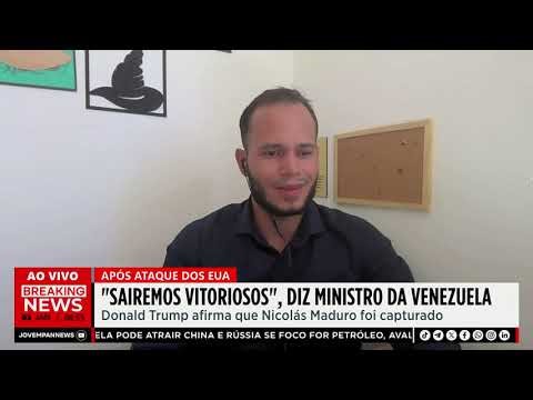 Ataque à Venezuela preocupa por risco de retaliação do chavismo, avalia cientista político