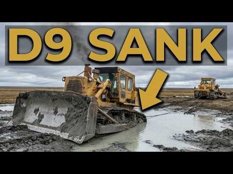 The Ground That Swallowed a 47 Ton Cat D9H Alaska's Pipeline Permafrost Crisis