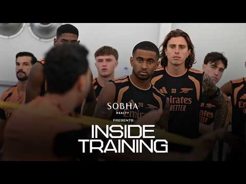 WORKING HARD IN GIRONA 💪 | Frimmy welcomes White, Gyokeres, Calafiori and more | Inside Training