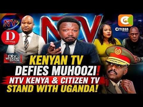 Muhoozi's Shutdown Backfires! Kenyan TV Stations Rally Behind NTV Uganda.