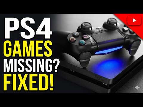 PS4 games disappeared? Restore them with these methods