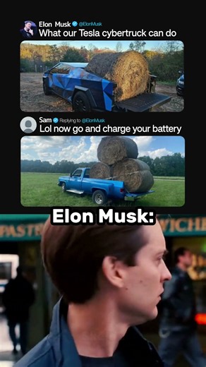Elon Got Humbled By An Old Truck 💀🙏
