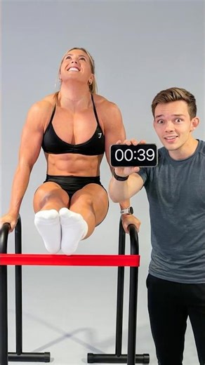 She Has The Strongest Abs