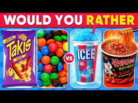Would You Rather - 🍬 Sweet vs 🌶️ Spicy | Ultimate Food Edition 🔥 | Daily Quiz