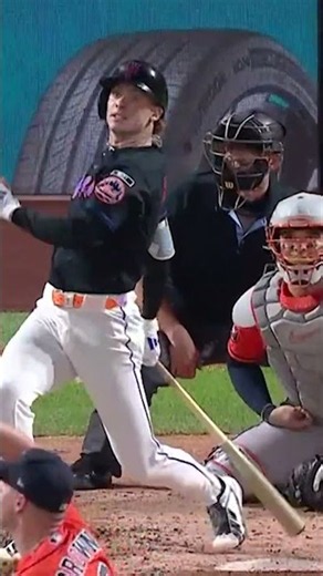 Carson Benge brings home Francisco Lindor with an RBI double 😤 #baseball #sports #highlights