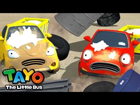 Racing cars Speed and Shine l Tayo English Episodes l Kids Cartoon l Tayo the Little Bus