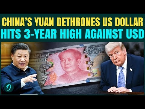 Xi’s Economic BLOW to Trump: Chinese Yuan Hits 3-Year High Against US Dollar