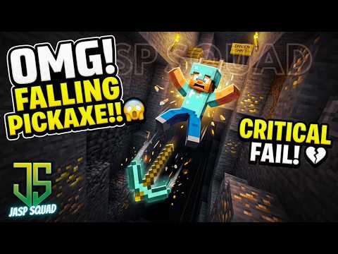 CAN I CATCH IT? ⛏️ Falling Pickaxe Challenge