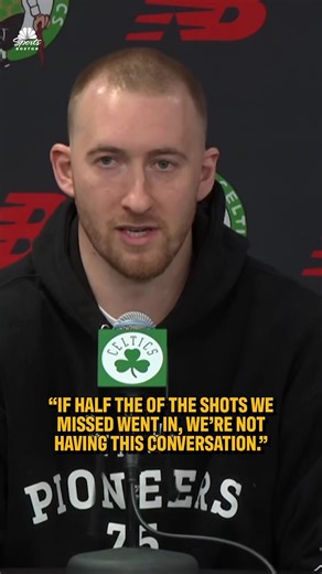 Sam Hauser talks about the Celtics struggles on offense in the last 3 games