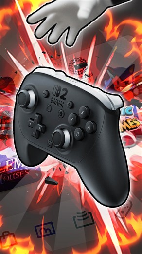 🎮💥 Nintendo Switch 2 Pro Controller Just Dropped!!