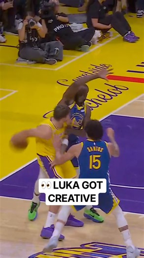 LUKA’S BEHIND-THE-BACK DIME TO KESSLER FOR THE SLAM (8-FOR-8)