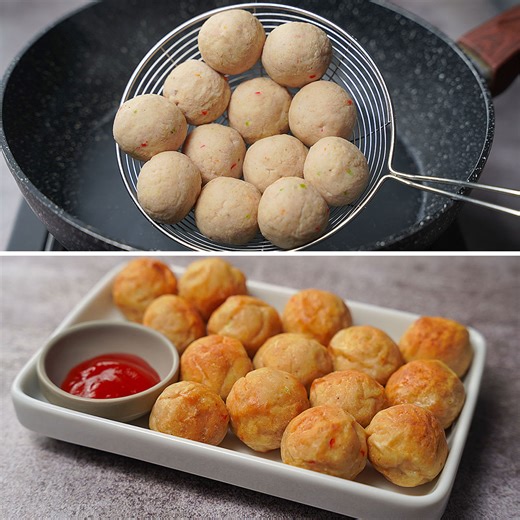 I have never eaten such a delicious chicken. An easy and quick chicken ballrecipe! | Yummy Recipes