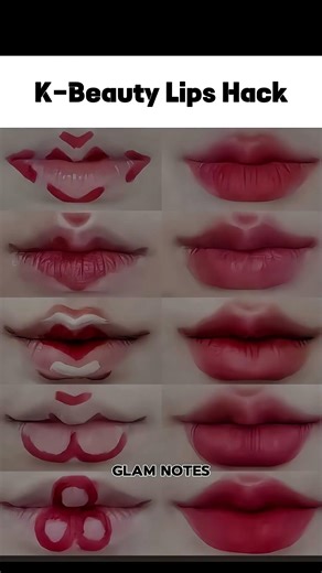 How to Make Your Lips Look Fuller with Lipstick |Easy Lip Makeup Hacks✨#LipMakeup #LipstickTutorial
