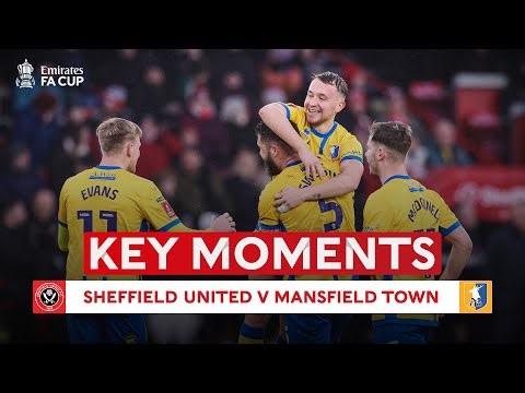 Sheffield United v Mansfield Town | Key Moments | Third Round | Emirates FA Cup 2025-26