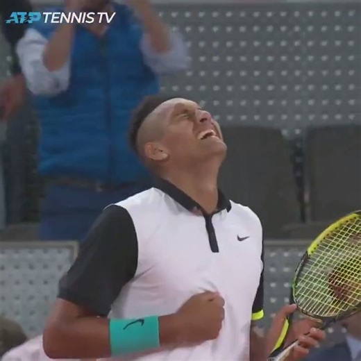 One of the best matches in Madrid was Federer vs Kyrgios. Kyrgios beat him in a tough 3 setter..And also Kyrgios beat each of the Big 3 in his first ever match against them 🤯