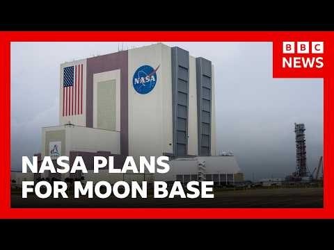LIVE: Nasa to update on plans to build a Moon base | BBC News