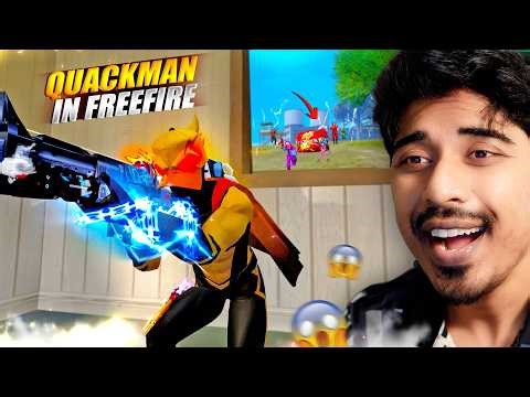 FREEFIRE 🔥22 Kills With Quackman Bundle 🤯 Solo vs Squad Mp5 + Scar III - Garena free fire #freefire