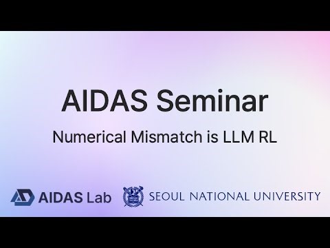 Numerical Mismatch in LLM RL