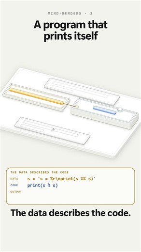 A Program That Prints Itself (Quine) Explained.