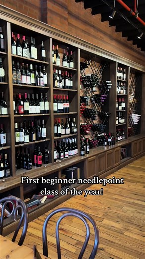 If you’re in Pittsburgh, please join us for a needlepoint class in 2026 if you’ve been wanting to start! #fyp #pittsburgh #thingstodoinpittsburgh #needlepoint #beginnerneedlepoint