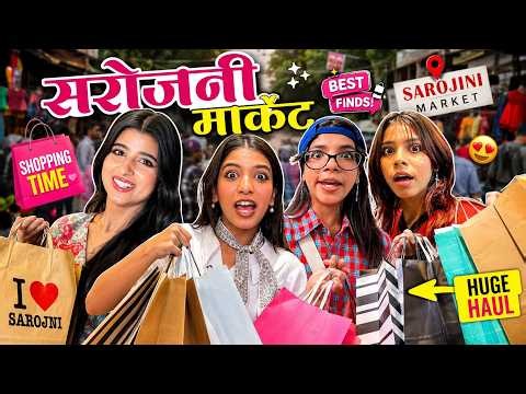 Sarojini Market Se Ki Shopping 🥰🛍️ Day 34/100