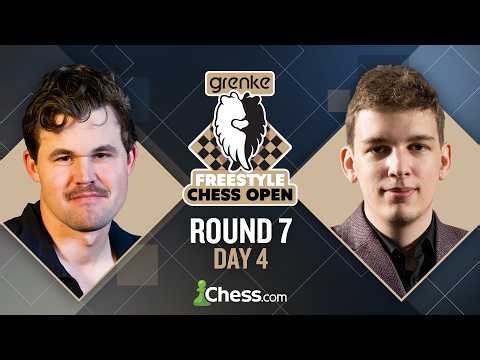 Grenke Freestyle Chess Open 2026: Vincent In Sole Lead As Magnus, Ian All Play Catchup!! Rd 7