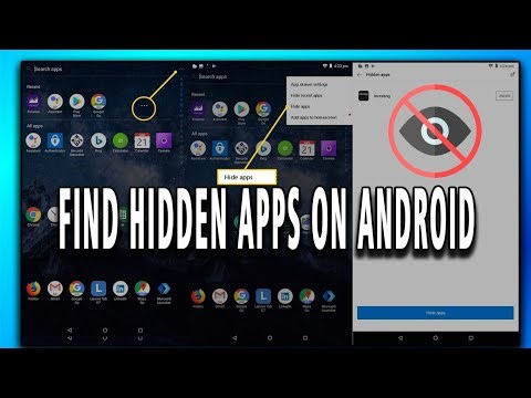 How to Find Hidden Apps on android (full guide)