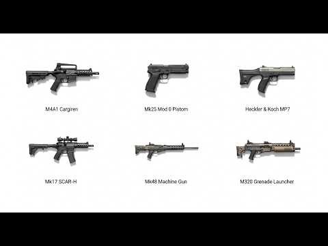 The Tactical Weapons Used by US Navy SEALs