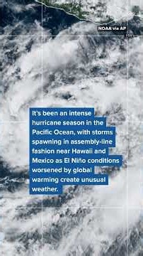 Vance intensifies rapidly and could become a major Category 3 hurricane off Mexico's Pacific Coast
