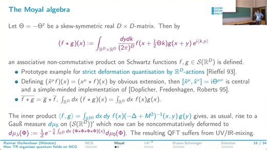 How topological recursion organises quantum fields on noncommutative geometries