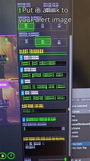 Animated Twitch/Kick Alerts for OBS in 40s ⏱️