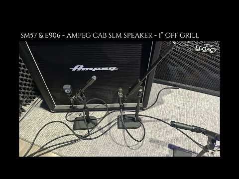 Ampeg VH150 - SLM Speaker - Mic Comparison - Metal Guitar Tones