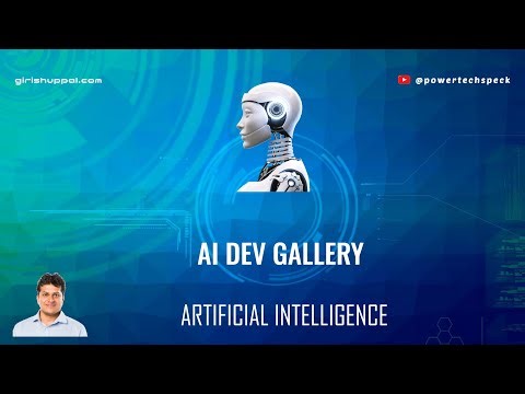 A look into AI Dev Gallery app by Microsoft