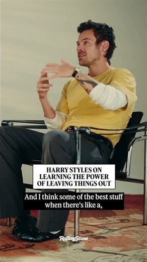 Harry Styles on Learning the Power of Leaving Things Out