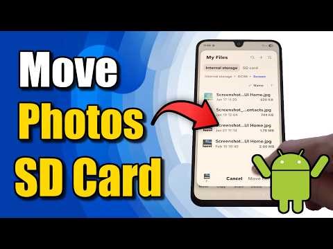 How to Move Photos to SD Card on Samsung (Android Tutorial)
