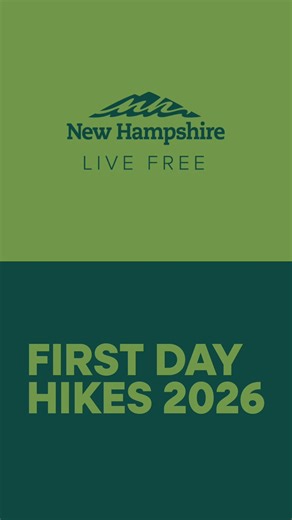 Whether it’s with friends and family, or a solo adventure, start the year on the right path with a First Day Hike in a NH State Park. 🥾🌲 https://www.nhstateparks.org/things-to-do/first-day-hikes-2026 | VisitNH - New Hampshire