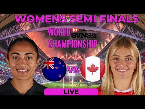Live Women's World Cup 7'S Rugby from Hong Kong: New Zealand vs. Canada!
