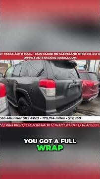 2011 4Runner SR5: Unbelievable Value & Features! #shorts