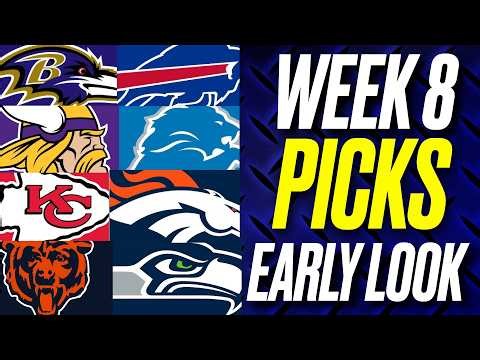 NFL Week 8 Predictions & Picks| Early Look