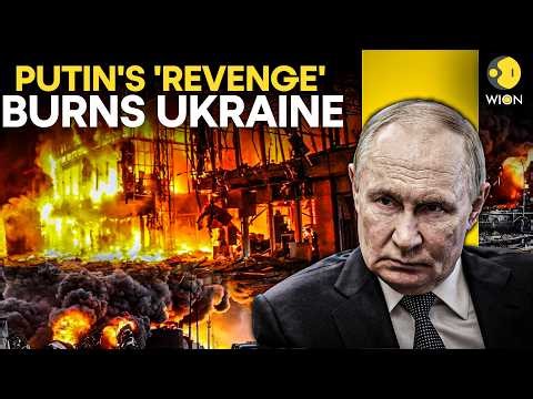 Russia Ukraine War LIVE: DEADLY New Russian Strike Tactic Batters Kyiv Day & Night | WION Live
