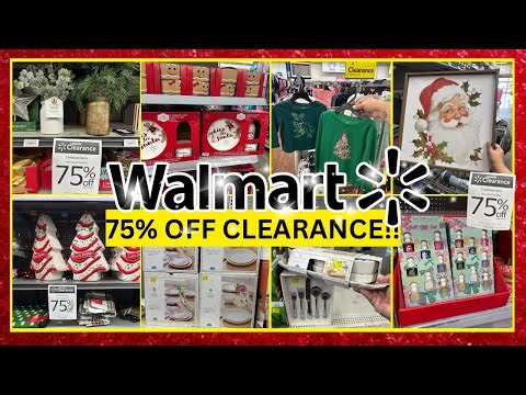 Walmart 75% OFF Clearance! 😱 Christmas Decor, Gifts & Home Finds (INSANE DEALS!)