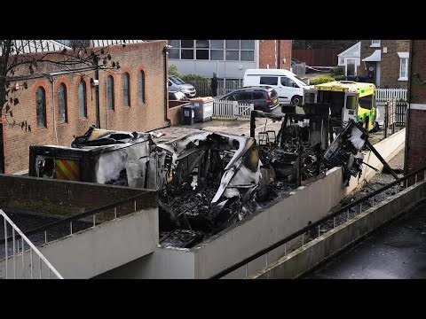 4 Jewish charity ambulances set on fire in suspected London antisemitic hate crime